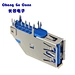 通孔 DIP 类型 USB 2.0/3.0 母插座连接器